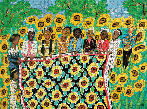 Faith Ringgold: Sunflower Quilting Bee at Arles 1000-Piece Jigsaw Puzzle