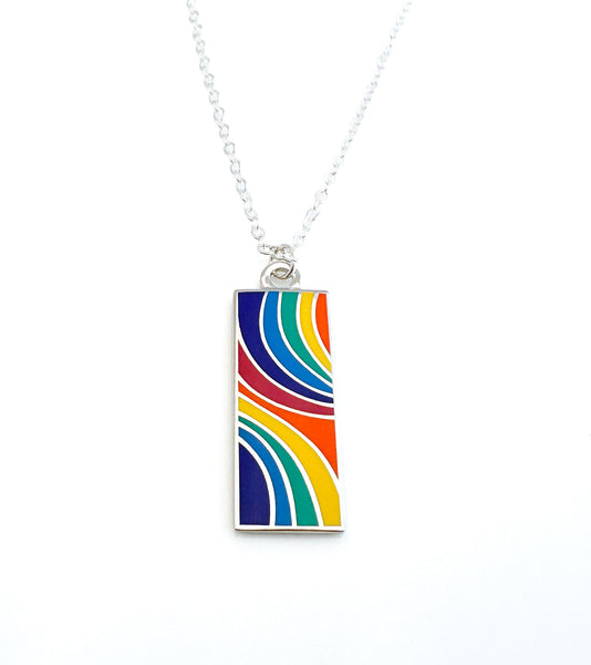 Wall Drawing Necklace