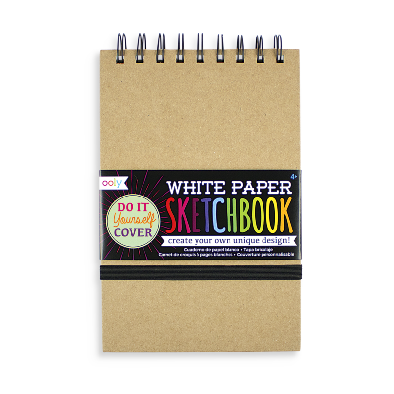 Ooly White Paper Sketchbook