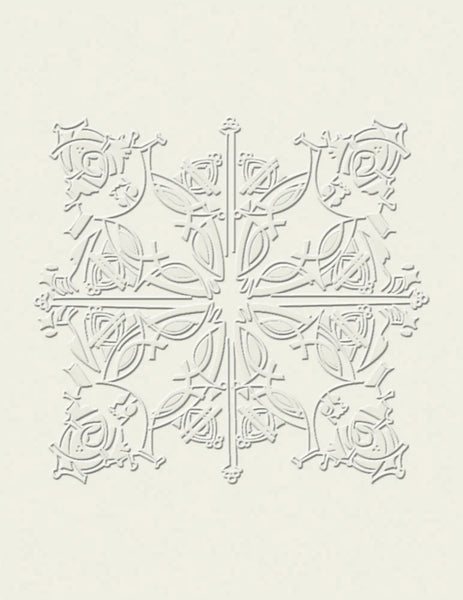 Louis Sullivan Designs Embossed Boxed Notecards