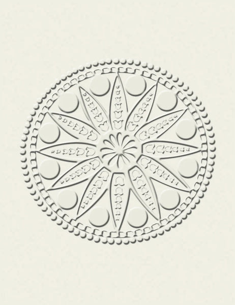 Louis Sullivan Designs Embossed Boxed Notecards