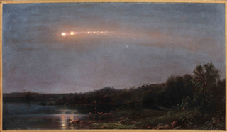 Frederic Edwin Church, The Meteor Print