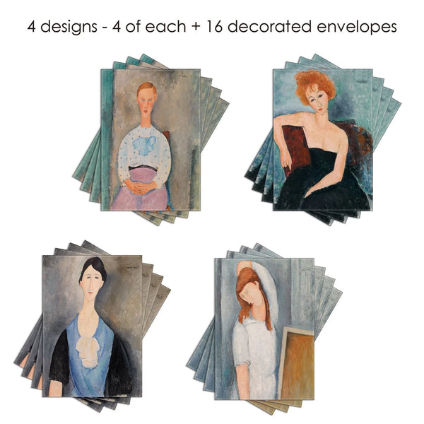 Modigliani Notecard Box