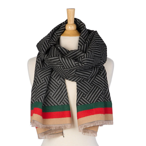 Cross-Hatch Reversable Scarf
