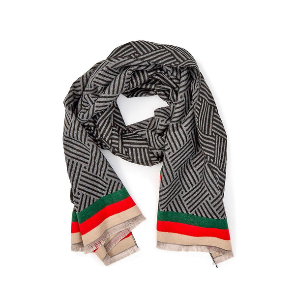 Cross-Hatch Reversable Scarf