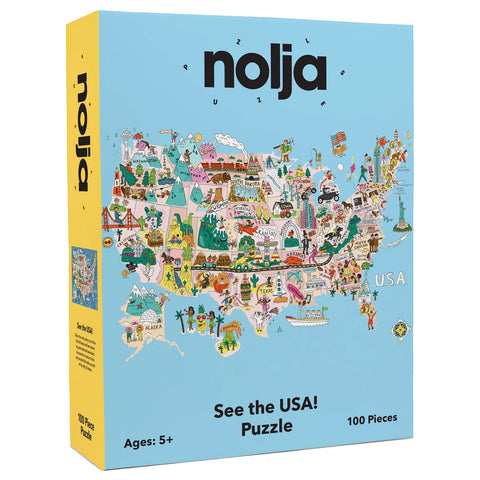 See the USA 100pc Jigsaw Puzzle