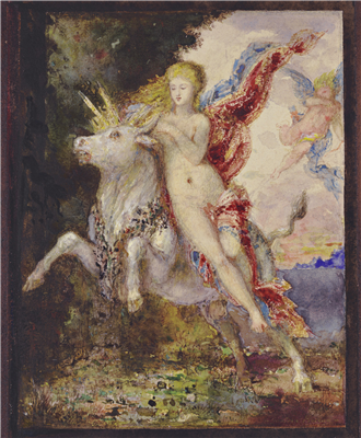 Gustave Moreau, The Abduction of Europa 11 x 14 Print