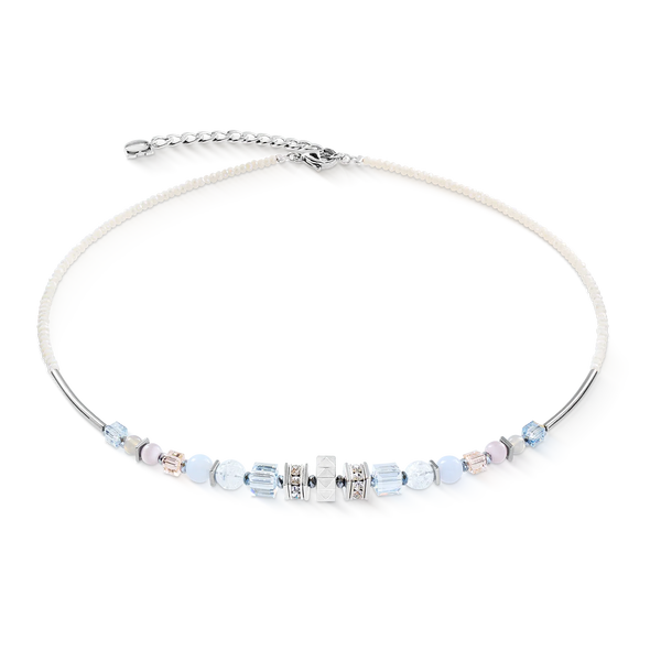 Necklace Shape Mix Nexus silver-pastel
