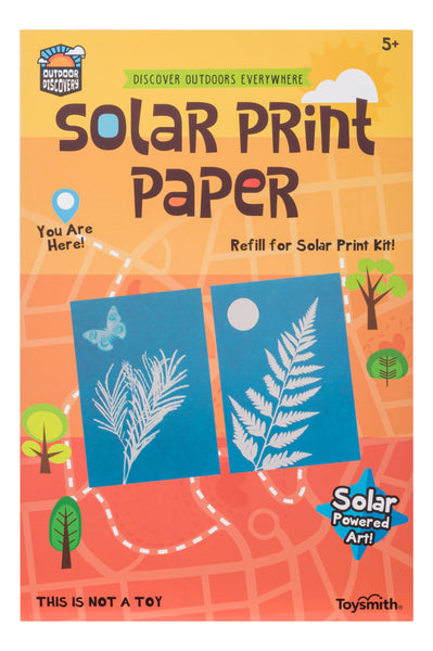 Outdoor Discovery Solar Print Paper