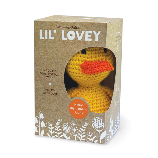 Lil' Lovey Crocheted Plush