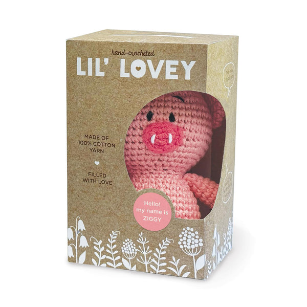 Lil' Lovey Crocheted Plush