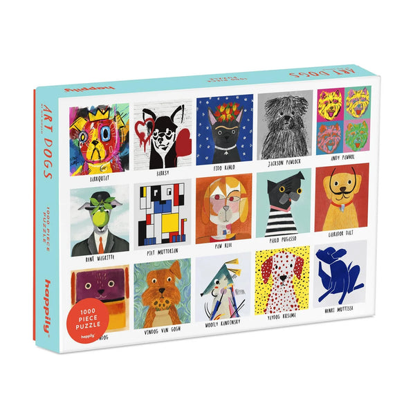 Art Dogs 1000 Piece Puzzle