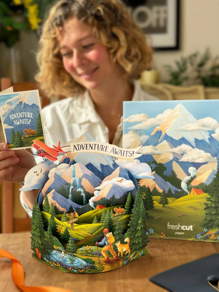 Adventure Awaits - Pop Up Landscape
