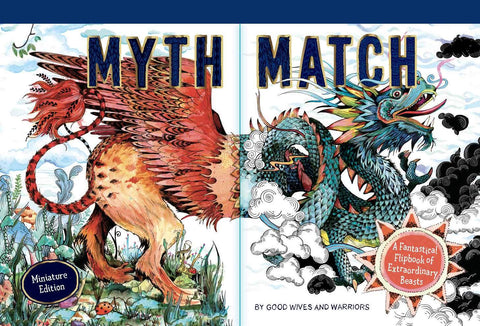 Myth Match Miniature: A Fantastical Flipbook of Extraordinary Beasts