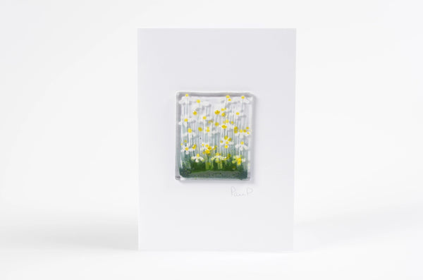 Glass Flower Note Card