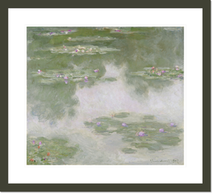 Monet - Nympheas, Water Landscape Print