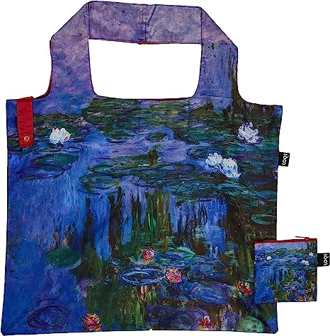 Claude Monet Water Lilies Recycled Bag