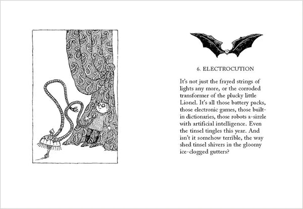 John Updike and Edward Gorey: The Twelve Terrors of Christmas
