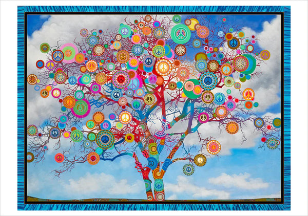 Paul Heussenstamm: Peace Tree Holiday Cards