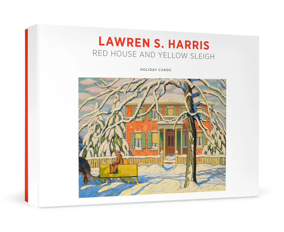 Lawren S. Harris: Red House and Yellow Sleigh Boxed Holiday Cards