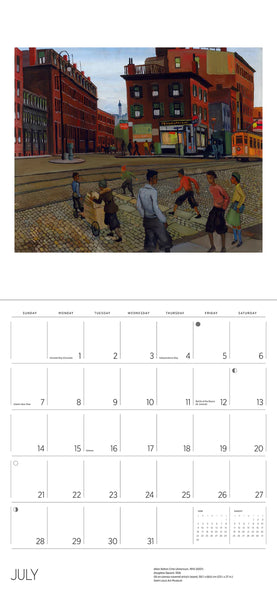 African American Art 2024 Wall Calendar