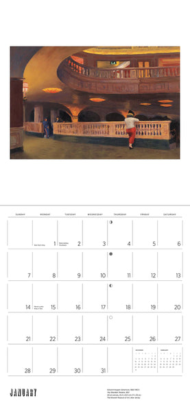 Edward Hopper 2024 Wall Calendar