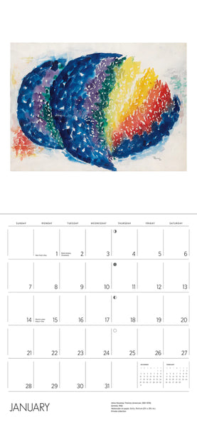 Alma Thomas 2024 Wall Calendar