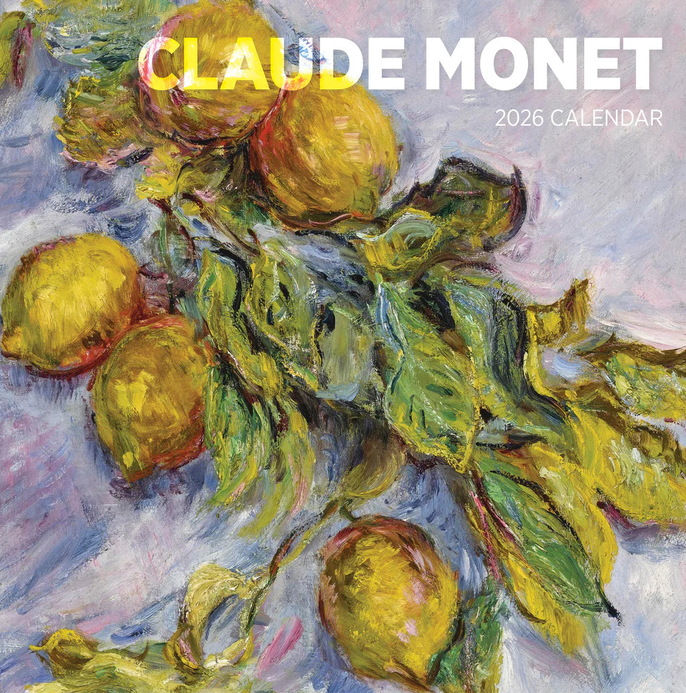 2026 Claude Monet Wall Calendar