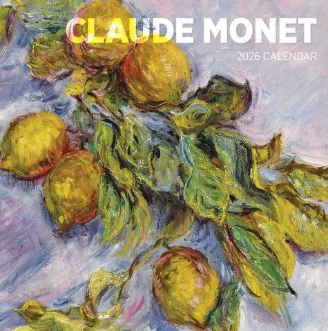 2026 Claude Monet Wall Calendar