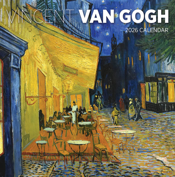 2026 Vincent van Gogh Wall Calendar