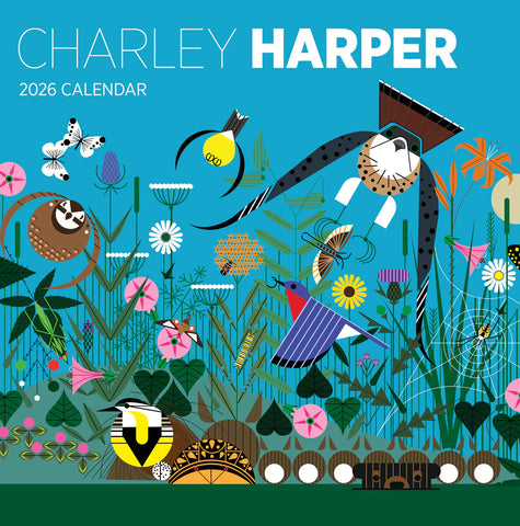 2026 Charley Harper Wall Calendar