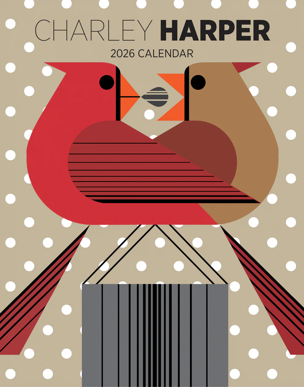 2026 Charley Harper Mini Wall Calendar