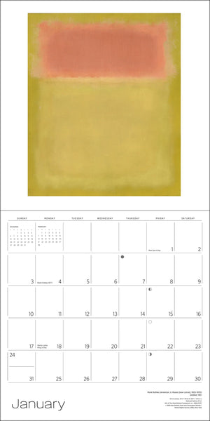 Rothko 2027 Wall Calendar