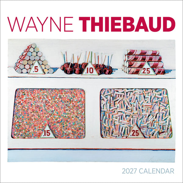 Wayne Thiebaud 2027 Wall Calendar