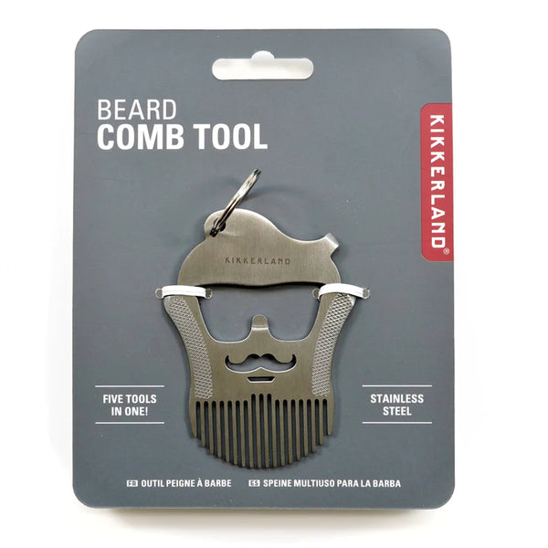 Beard Comb 5 - 1 Multi Tool Key Ring