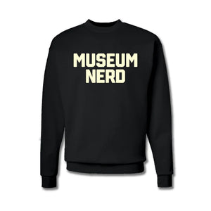 Museum Nerd Collegiate Felt Sweater