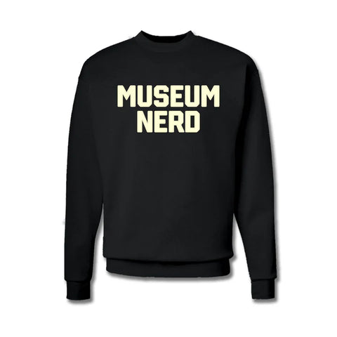 Museum Nerd Collegiate Felt Sweater