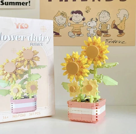DIY Lego Bouquet - Sunflower