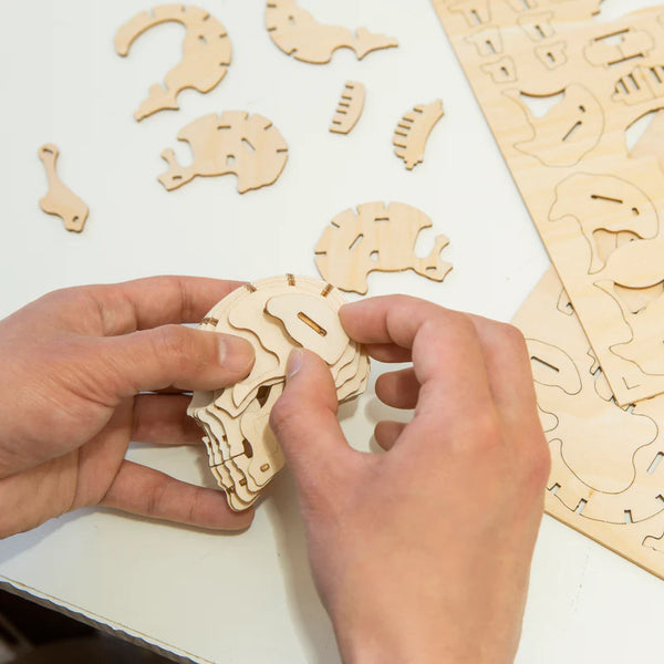Skull 3D Wood Puzzle