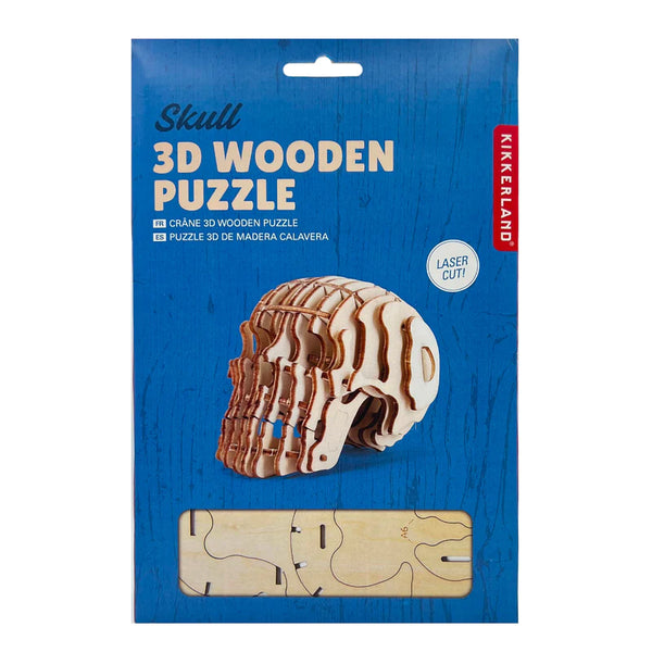 Skull 3D Wood Puzzle