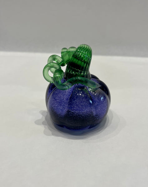 Silver Street Hand-blown Glass Mini Pumpkin