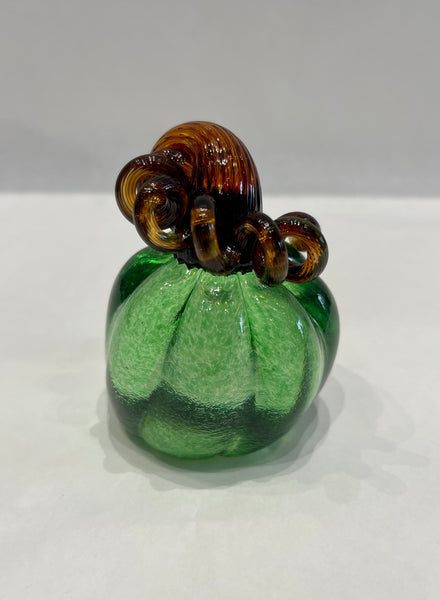 Silver Street Hand-blown Glass Mini Pumpkin