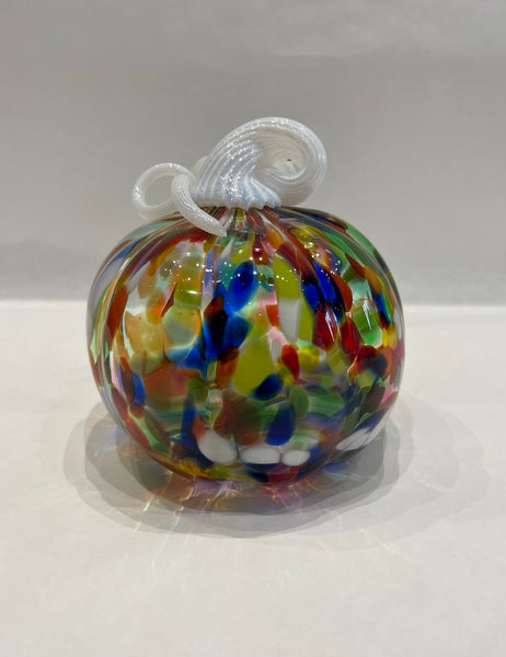 Silver Street Hand-blown Glass Pumpkin