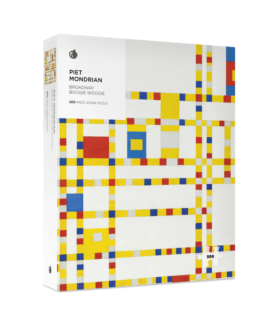 Piet Mondrian: Broadway Boogie Woogie 500-Piece Jigsaw Puzzle