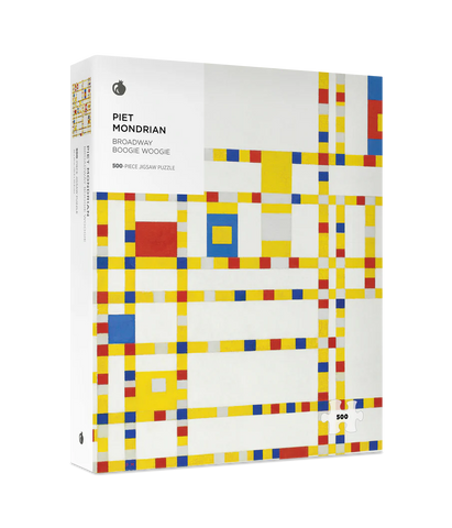 Piet Mondrian: Broadway Boogie Woogie 500-Piece Jigsaw Puzzle