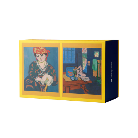 Henri Matisse 120-Piece Double-Sided Jigsaw Puzzle Set