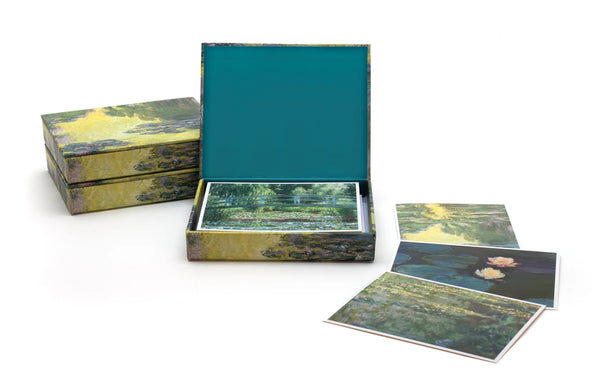 Claude Monet The Lily Pond keepsake Boxed Notecards