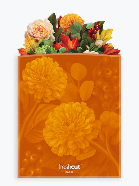 Pop-up Pumpkin Spice Greeting card