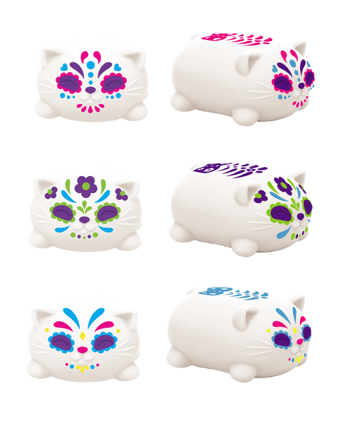 Sugar Skull Cats Needoh