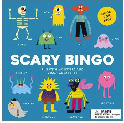 Scary Bingo: Fun with Monsters and Crazy Creatures